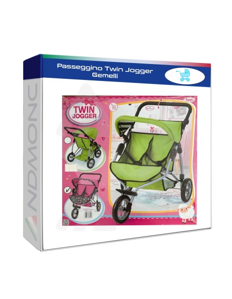 Passeggino Twin Jogger Gemelli