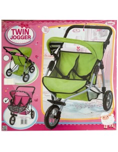 Passeggino Twin Jogger Gemelli 2