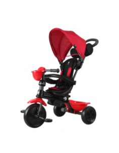 Triciclo QPly Cosy 3in1 Rosso bambini 2