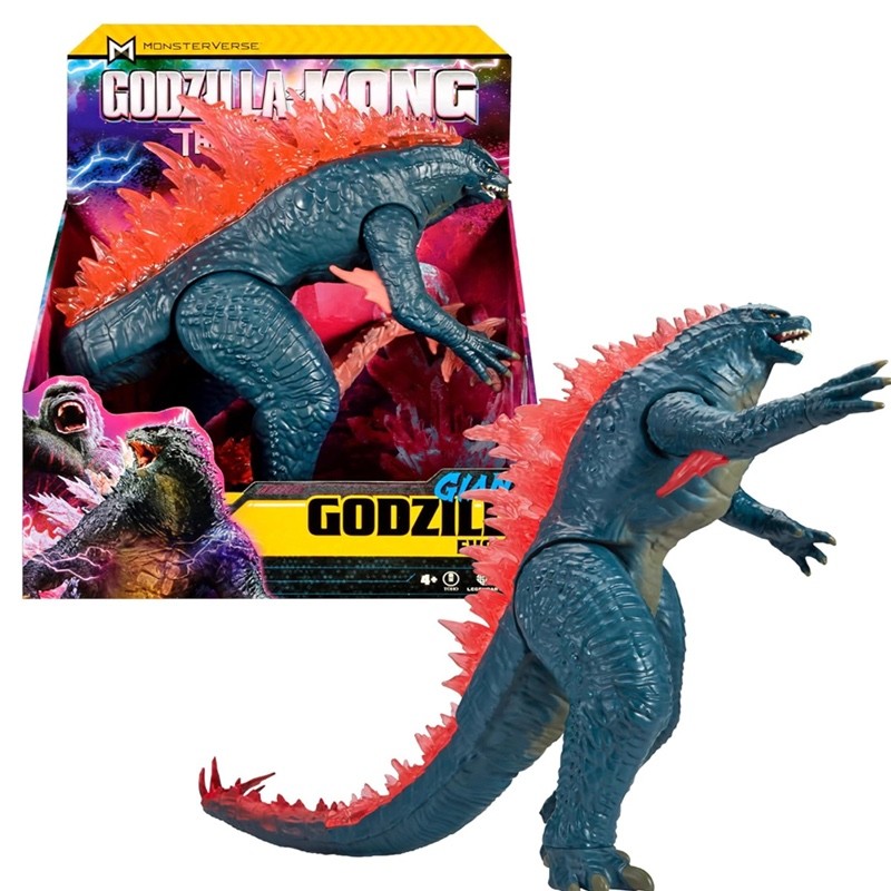 Godzilla Kong action figure personaggio