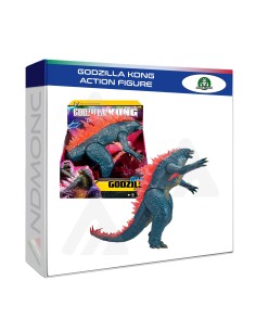 Godzilla Kong action figure personaggio