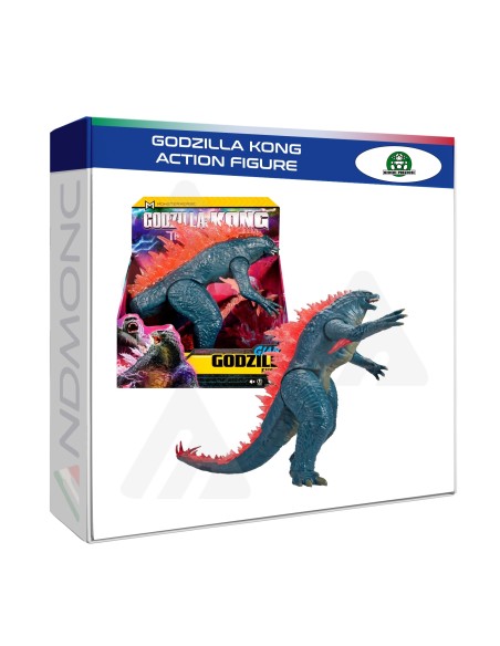 Godzilla Kong action figure personaggio