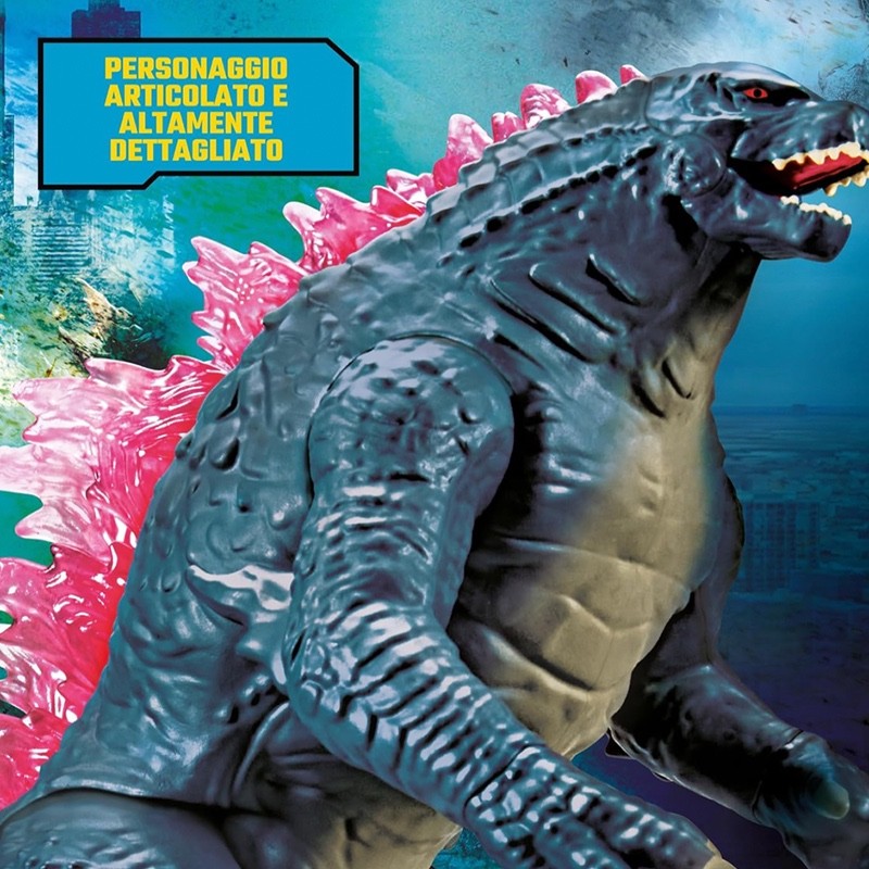 Godzilla Kong action figure personaggio