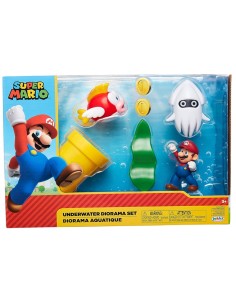 Diorama Super Mario Underwater personaggi 2