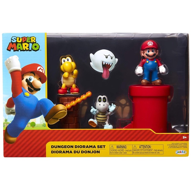 Diorama Super Mario  DUNGEON personaggi