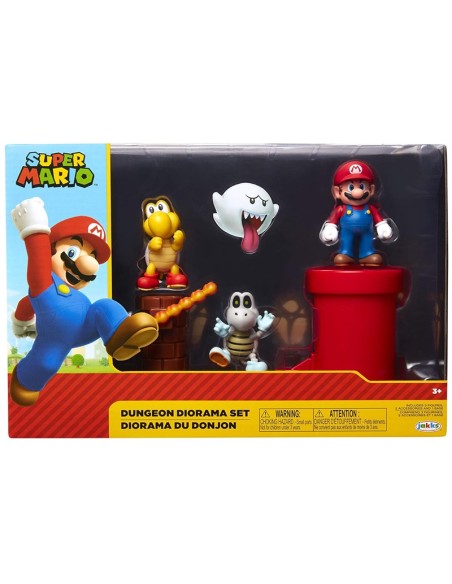 Diorama Super Mario  DUNGEON personaggi