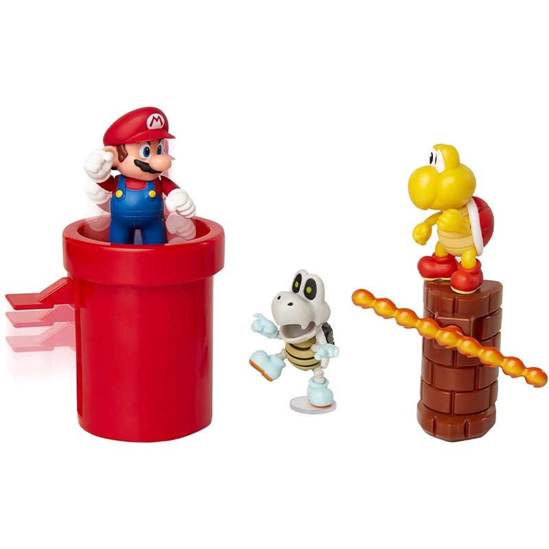 Diorama Super Mario  DUNGEON personaggi