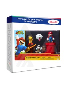 Diorama Super Mario  DUNGEON personaggi