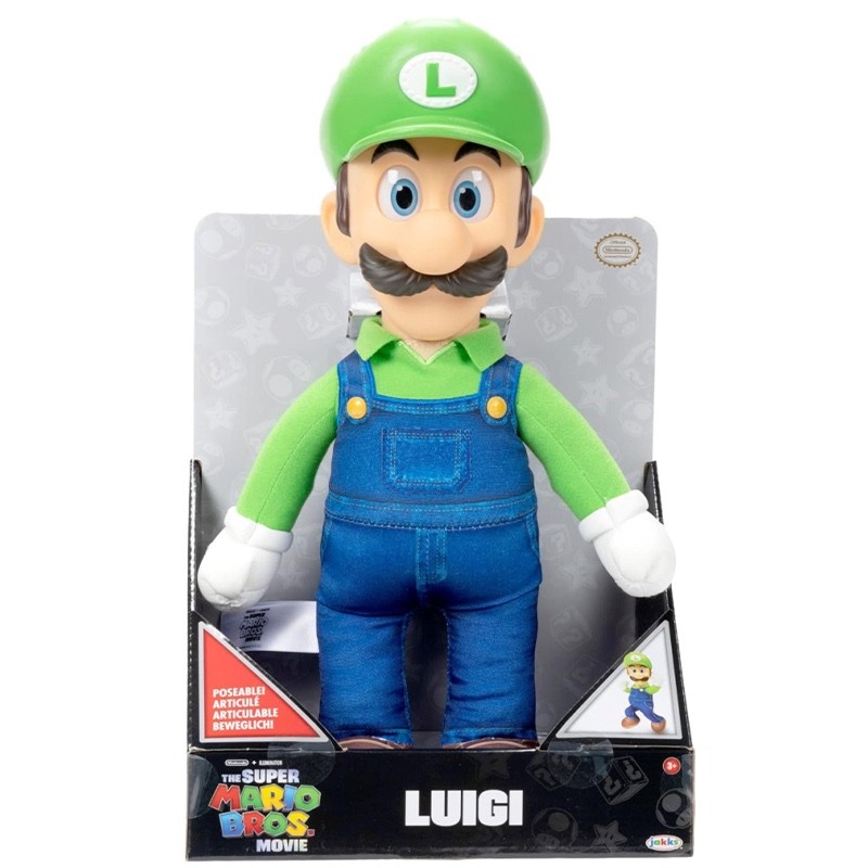 Super Mario Movie – rotoplush di Luigi personaggio