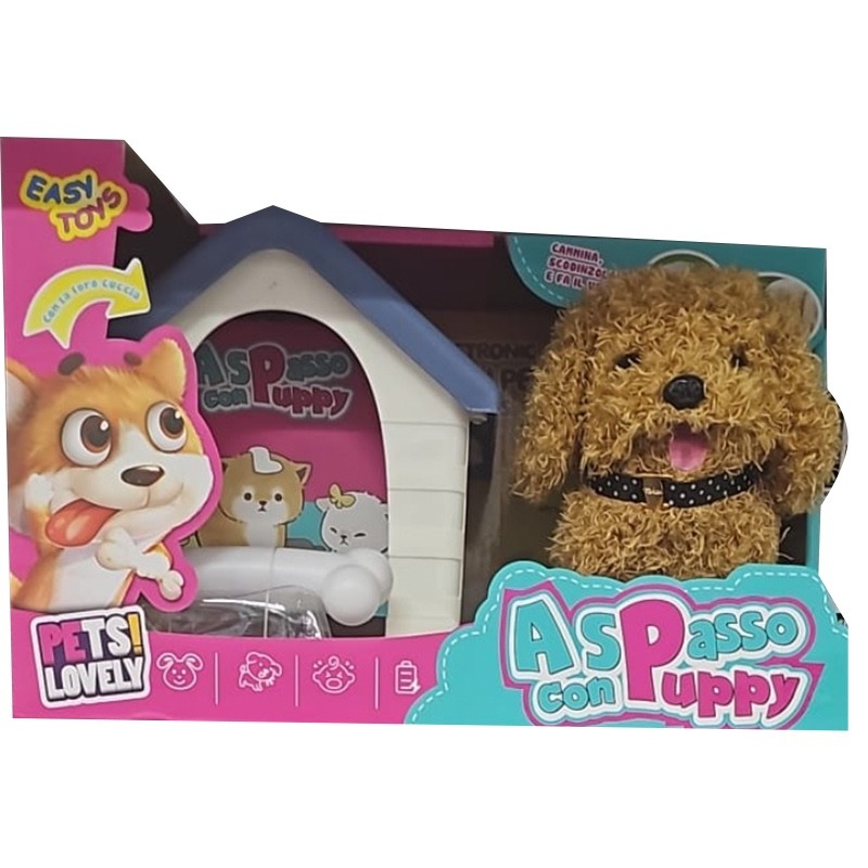 a spasso con Puppy Brown - giocattolo