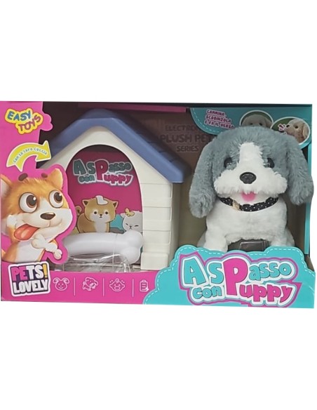 a spasso con Puppy GREY - giocattolo