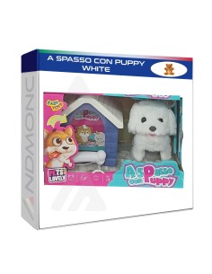 a spasso con Puppy WHITE - giocattolo