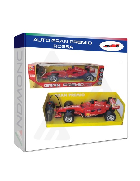 Auto Gran Premio Rossa 1:12 radiocomando