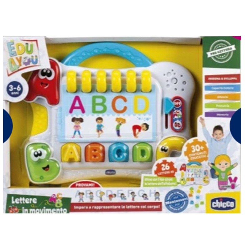 Lettere in Movimento Edu4You giocattolo bambini