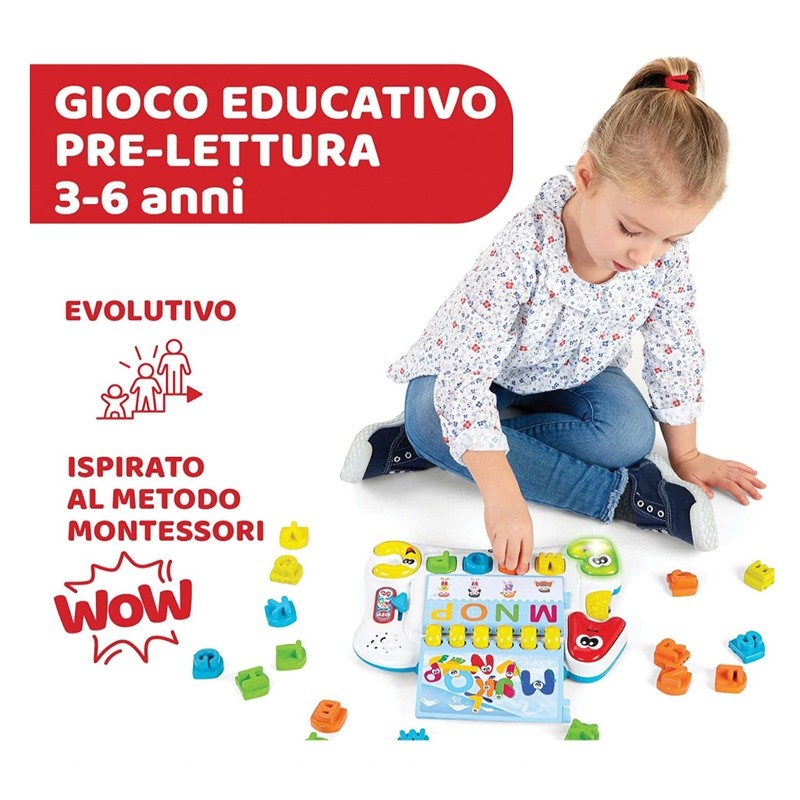 Lettere in Movimento Edu4You giocattolo bambini