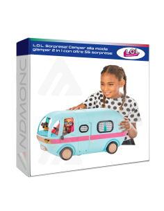 L.O.L. Sorpresa! Camper alla moda glamper 2 in 1 con...