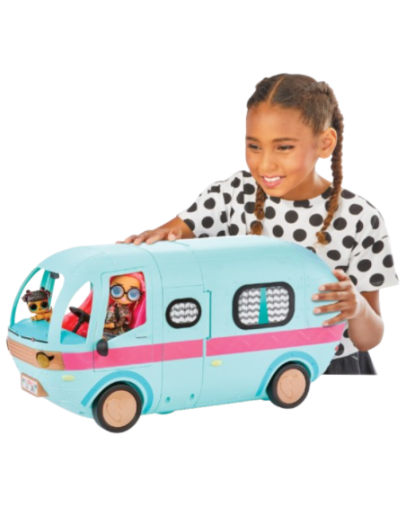 L.O.L. Sorpresa! Camper alla moda glamper 2 in 1 con oltre 55 sorprese