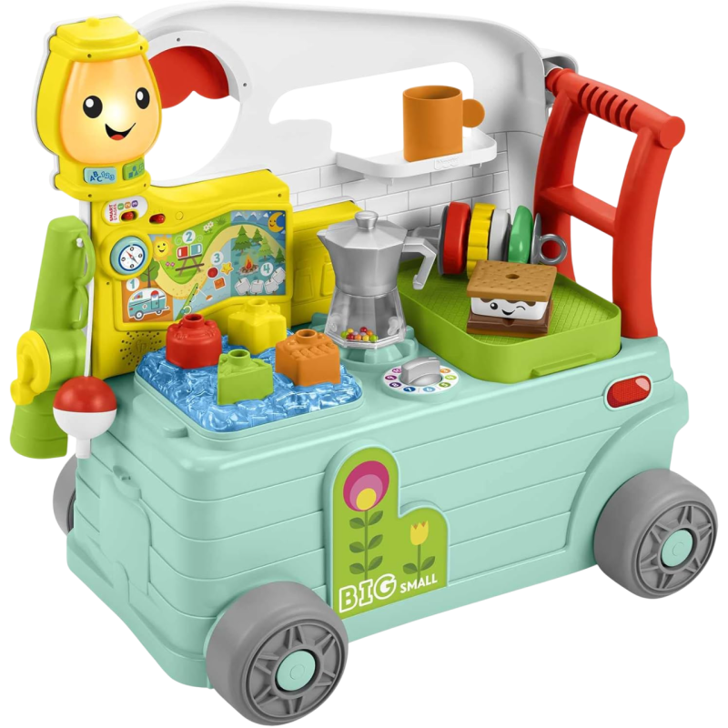 Fisher-Price - Ridi e Impara Camper 3-in-1,...