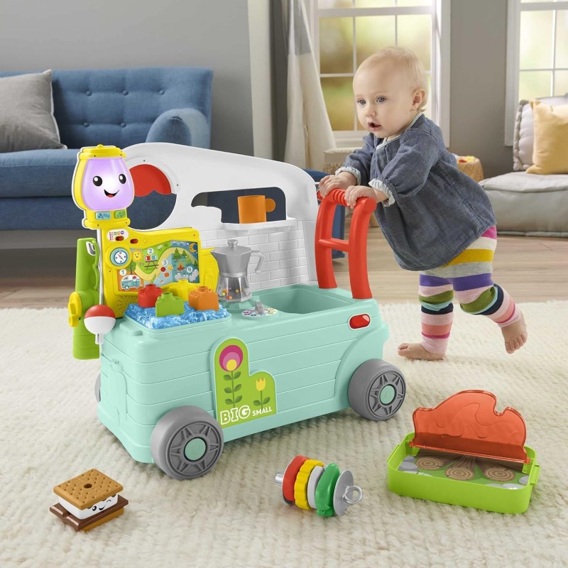 Fisher-Price - Ridi e Impara Camper 3-in-1,...