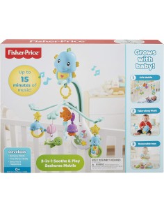 Fisher-Price - Giostrina dei Pesciolini 3 in 1, per Culla... 2