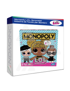 Monopoly L.O.L. Sorpresa! Edizione da Tavolo per Bambini