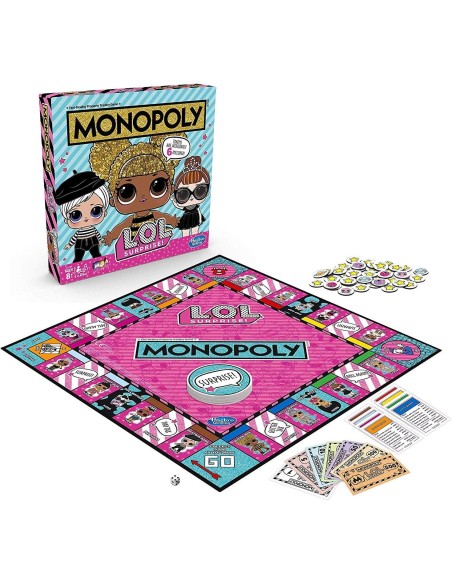 Monopoly L.O.L. Sorpresa! Edizione da Tavolo per Bambini