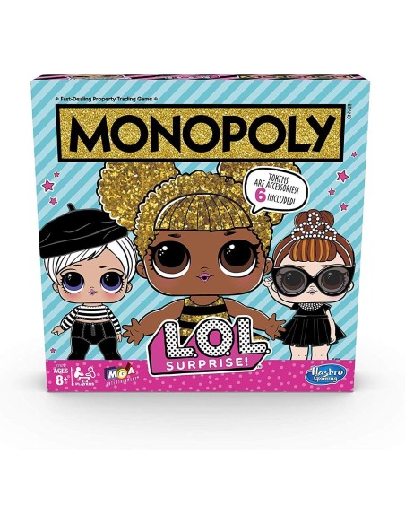 Monopoly L.O.L. Sorpresa! Edizione da Tavolo per Bambini