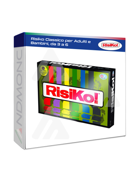 Risiko Classico per Adulti e Bambini, da 3 a 6