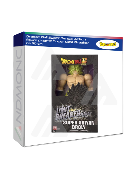 Dragon Ball Super Bandai Action figure gigante Super Limit Breaker da 30 cm