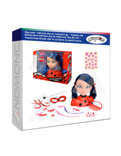 Bandai - Miraculous Ladybug - Testa da Pettinare...