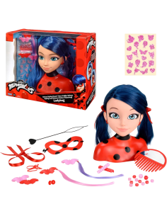 Bandai - Miraculous Ladybug - Testa da Pettinare... 2