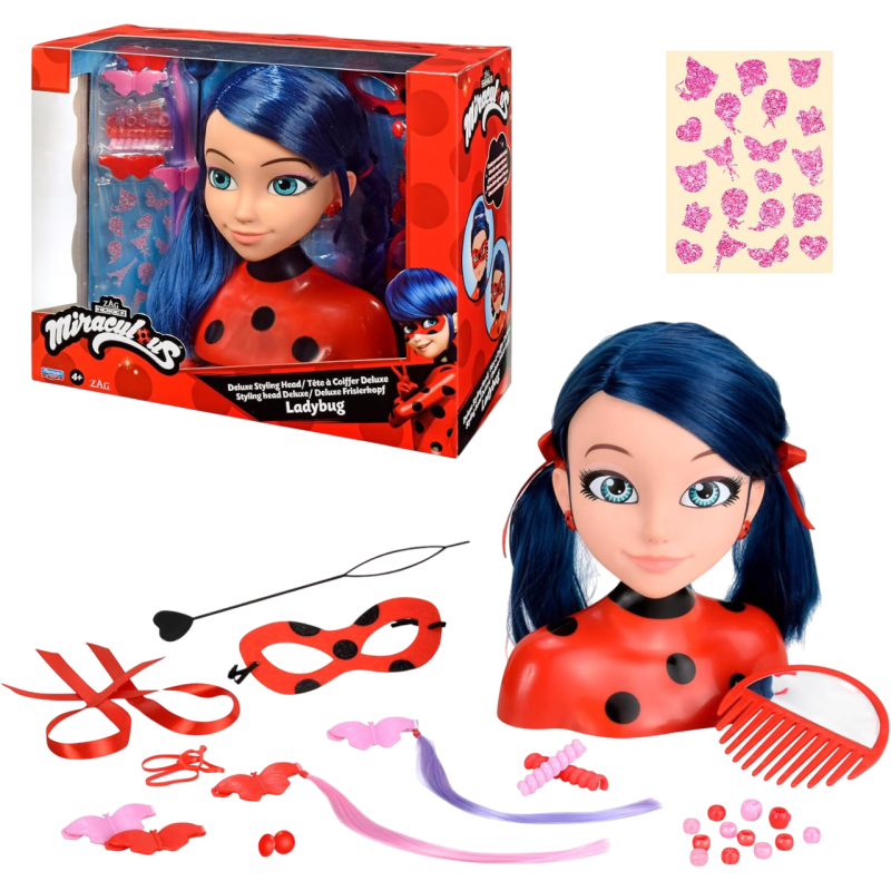 Bandai - Miraculous Ladybug - Testa da...