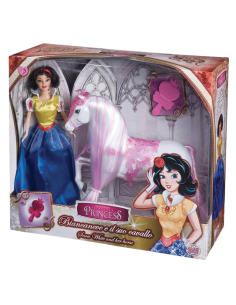 Bambola Biancaneve e il suo Cavallo 30 Cm 2