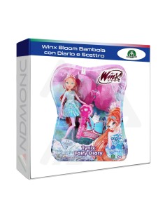 Winx Bloom Bambola  con Diario e Scettro