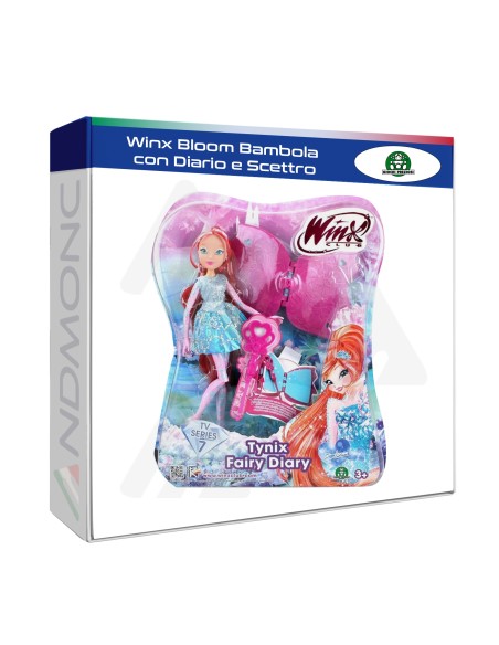 Winx Bloom Bambola  con Diario e Scettro
