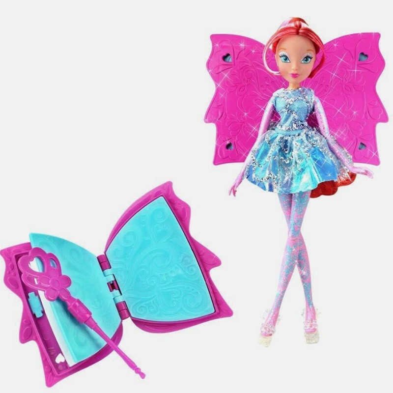 Winx Bloom Bambola  con Diario e Scettro