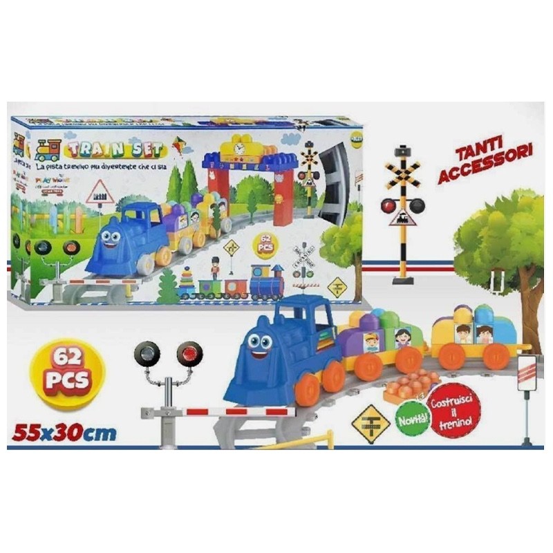 International Train Set  Pista Treno - giocattolo