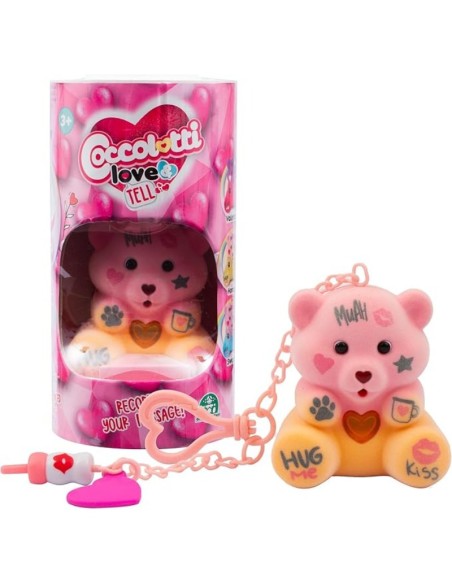 Coccolotti Love&Tell con funzione registrazione e portachiavi charm