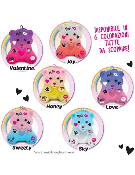 Coccolotti Love&Tell con funzione registrazione e portachiavi charm