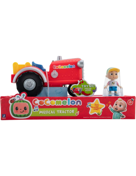 CoComelon- Trattore Musicale Veicolo con Figura