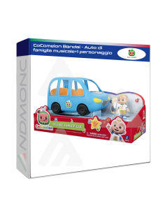 CoComelon Bandai - Auto di famiglia musicale+1 personaggio