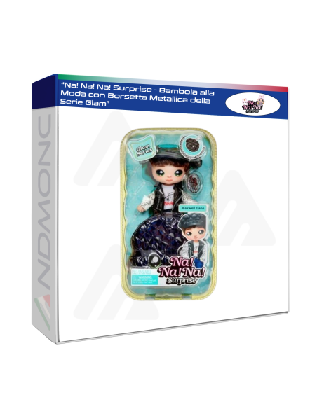 “Na! Na! Na! Surprise - Bambola alla Moda con Borsetta Metallica della Serie Glam”