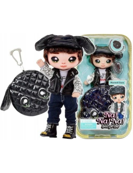 “Na! Na! Na! Surprise - Bambola alla Moda con Borsetta Metallica della Serie Glam”