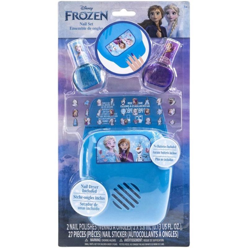 Disney Frozen – Nail Set: Smalto, Asciugatore e...