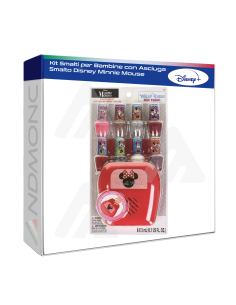 Kit Smalti per Bambine con Asciuga Smalto Disney Minnie...