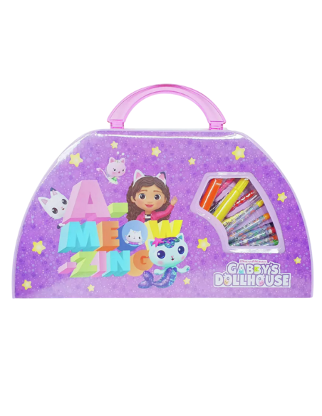 Set di cancelleria da colorare per la casa delle bambole di Gabby! 50pz.