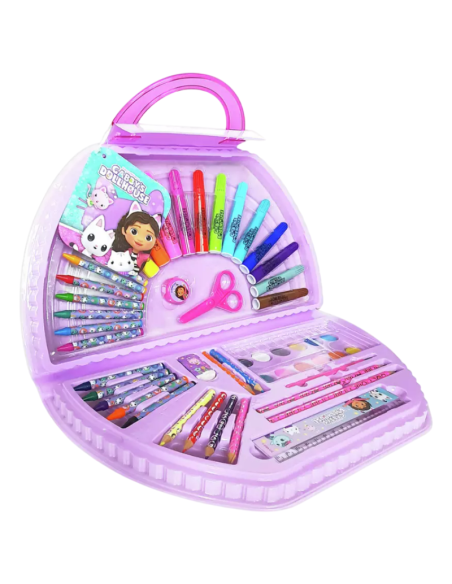 Set di cancelleria da colorare per la casa delle bambole di Gabby! 50pz.