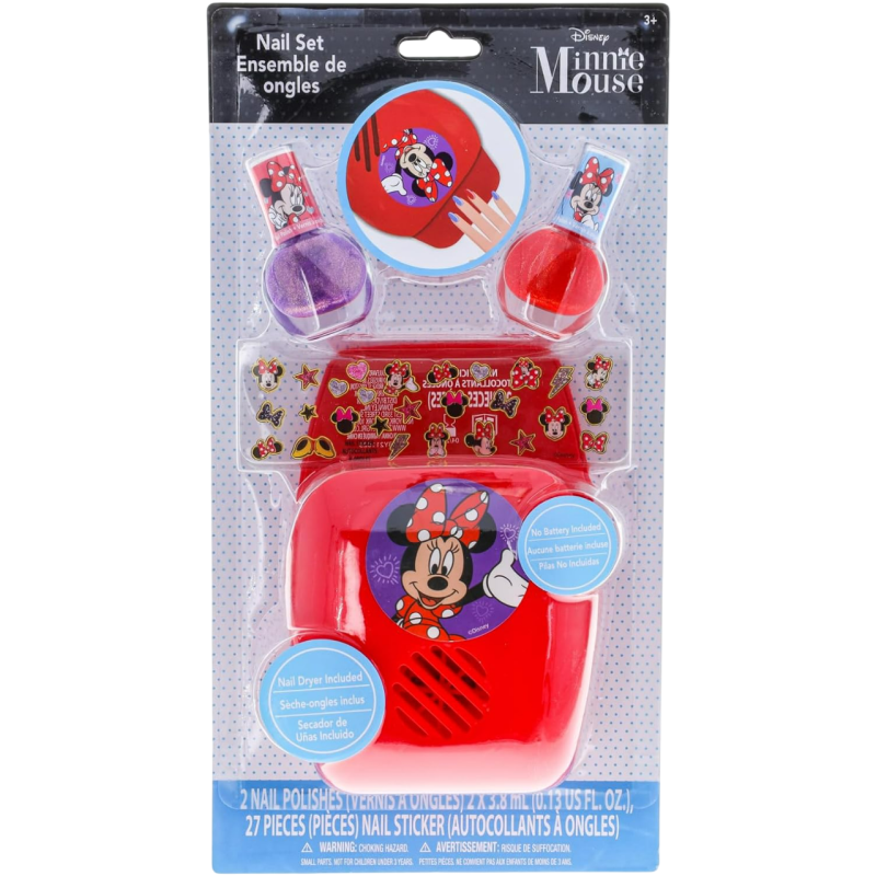Disney Minnie Mouse – Set Manicure: Smalto,...