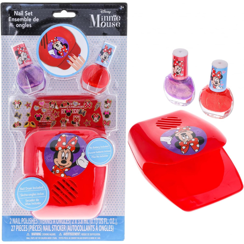 Disney Minnie Mouse – Set Manicure: Smalto,...