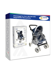 Passeggino Con Schienale Regolabile Giocattolo bambole